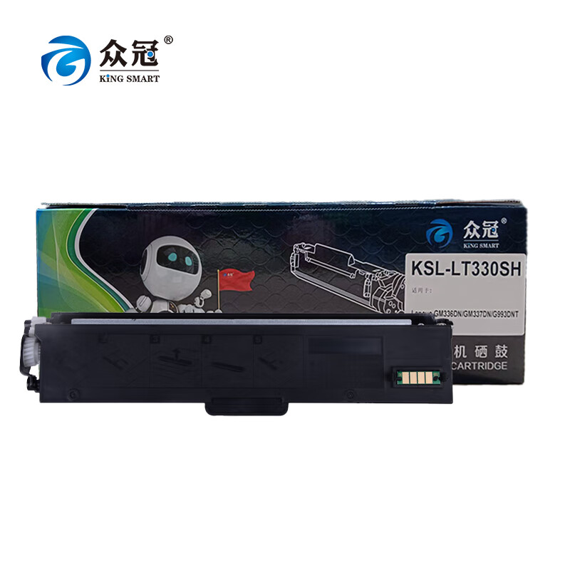 众冠 KSL-LT330SH 粉盒 2200页 （单位：支） 适用G336DN/GM337DN 黑色