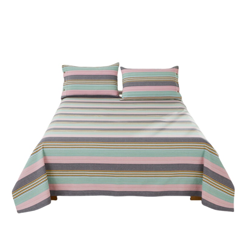 恒源祥 HYX270TJ 色织老粗布凉席三件套 枕套48*74cm*2/凉席230*250cm （单位：套）