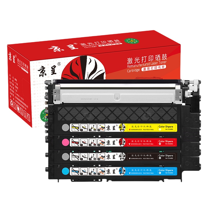 京呈 LT1821 大容量粉盒套装 6800页 4支/套 （单位：套） 适用联想LT1821粉盒CS1831 1831W等 四色