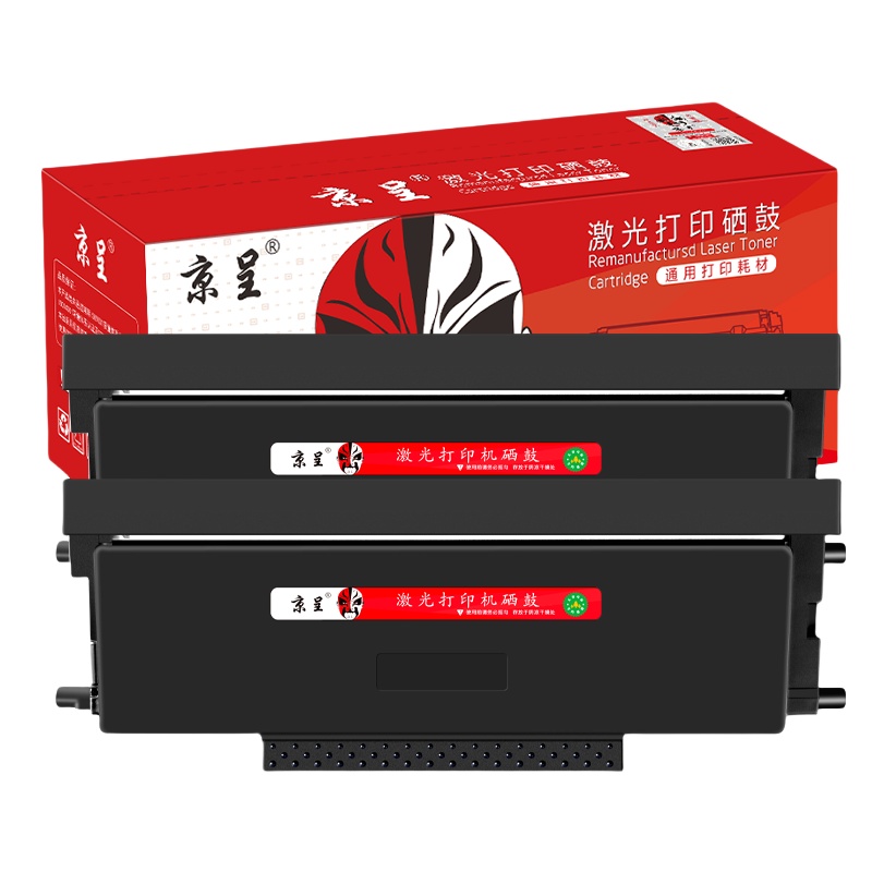 京呈 TL-435H 大容量粉盒 7000页 2支/套 （单位：套） 适用奔图P3365DN 3385DN M7165DN M7185DN碳粉盒墨盒 黑色