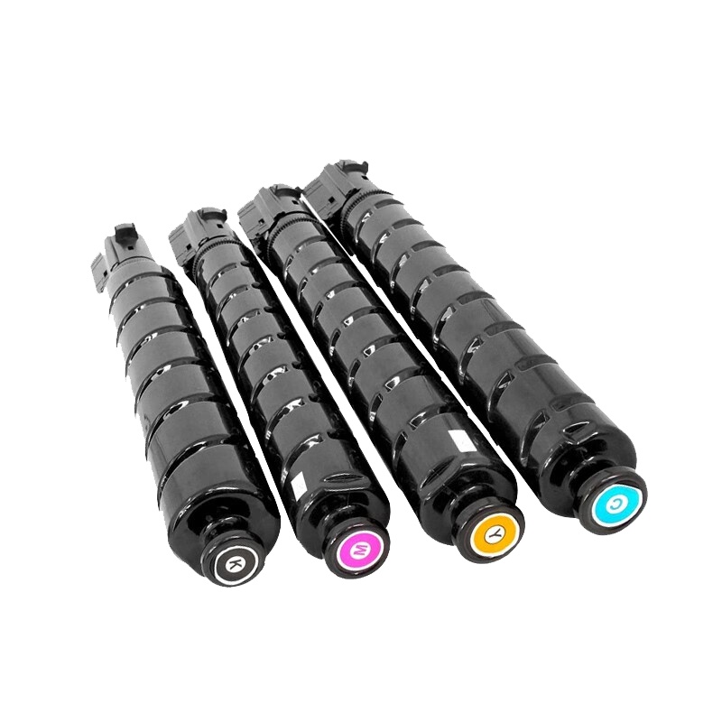 京呈 NPG-67 大容量墨粉盒套装 含载体 93000页 4支/套 （单位：套） 适用佳能复印机NPG-67粉盒C3020碳粉C3222L c3226 C3520墨盒C3125墨粉盒 四色