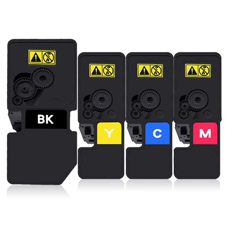 京呈 TK5233 粉盒套装 带芯片 10500页 4支/套 （单位：套） 适用京瓷ecosys P5021cdn墨盒P5021cdw墨粉TK5223粉盒5233碳粉打印机 四色