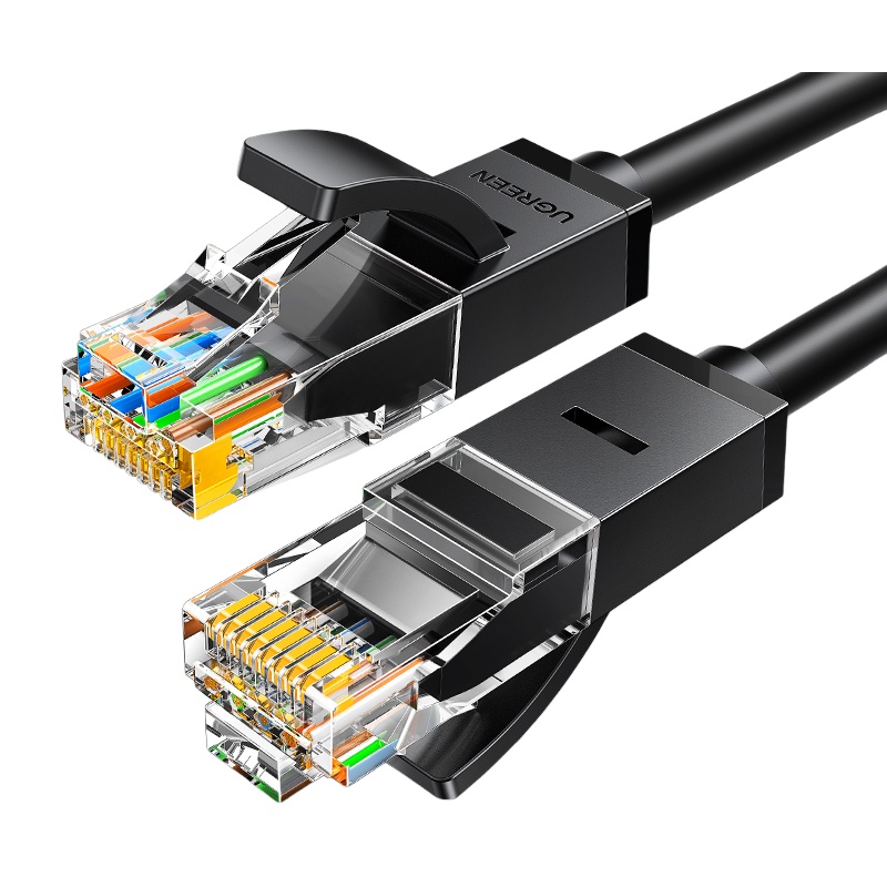 绿联（UGREEN）&nbsp; NW102 20158 六类千兆网线 0.5米 （单位：根） 黑色