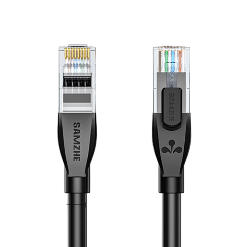 山泽（SAMZHE） HCT20 六类网线 2米 （单位：根） 黑色