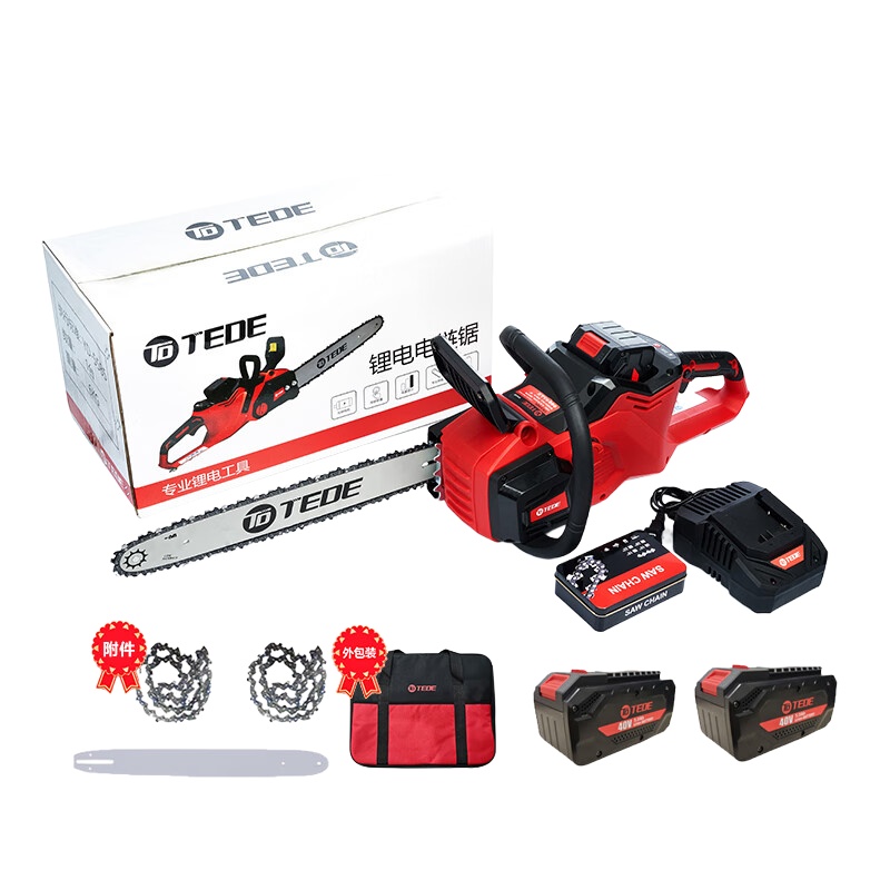TEDE YCL-7083 充电式链锯 三电一充 （单位：套）