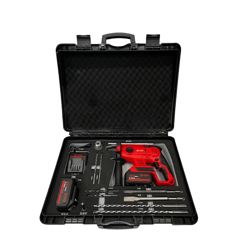 TEDE TE-5218 电锤钻 14件组套 （单位：套）