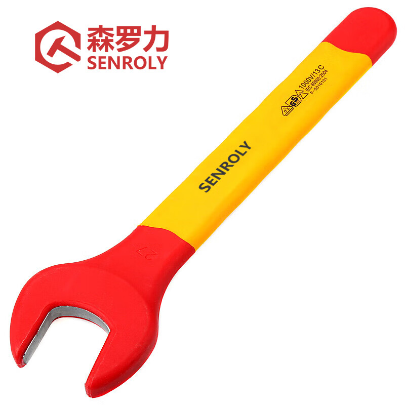 森罗力（SENROLY） SR-047022 双色绝缘单开口扳手 22mm （单位：个）