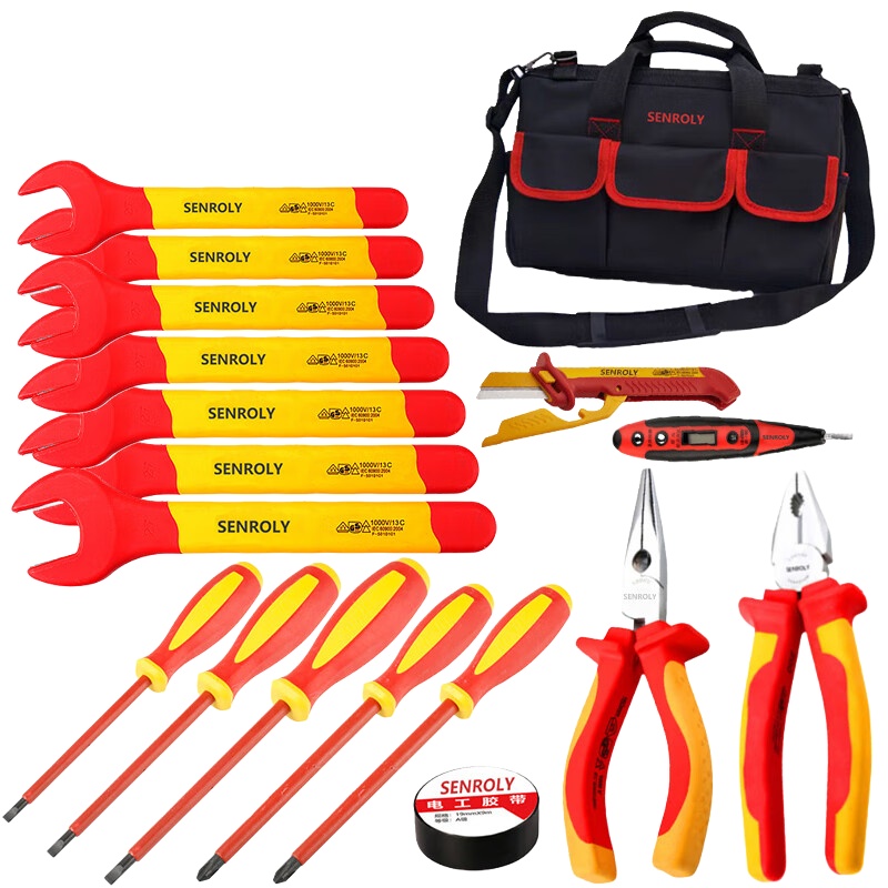 森罗力（SENROLY） SL-1018 工具包组套 18件套 （单位：套）