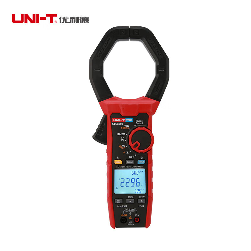 优利德（UNI-T） CSG8291 谐波能效功率表 1000A （单位：套）