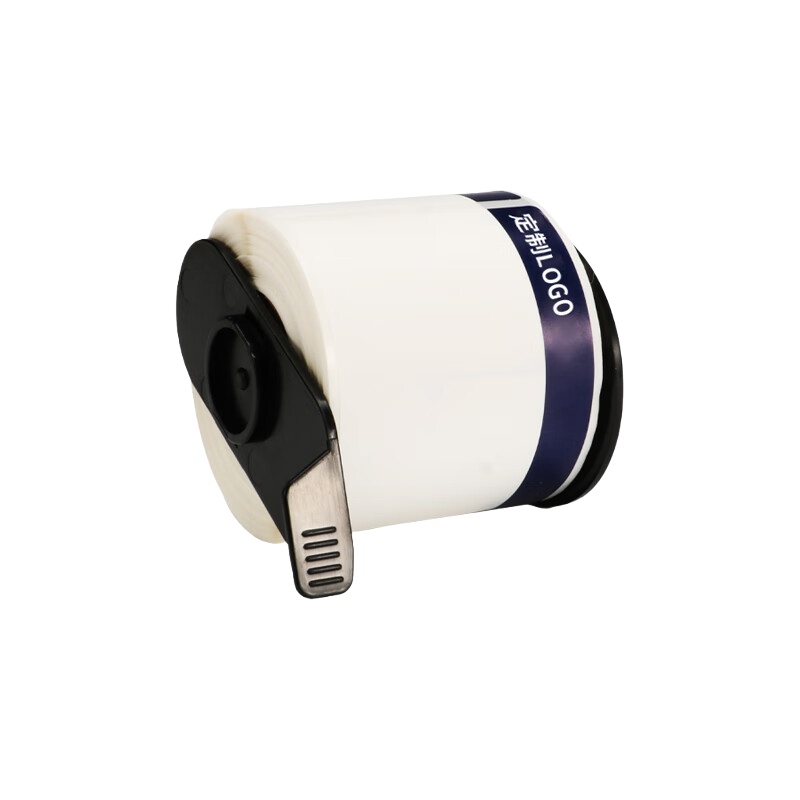 爱墨 QN-5080-NW150-1 强粘平面标签纸 50mm*80mm*150PCS （单位：卷） 白蓝色