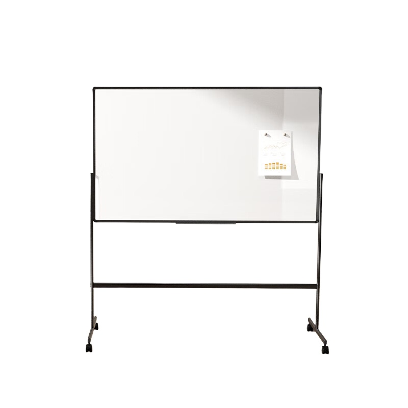 得力（deli） DP302 H型可升降双面白板 1500*900mm （单位：块） 黑色