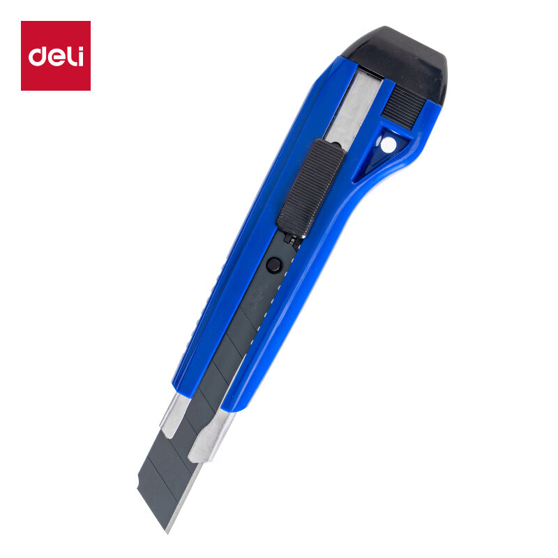 得力（deli） DP505 美工刀 （单位：把） 蓝色