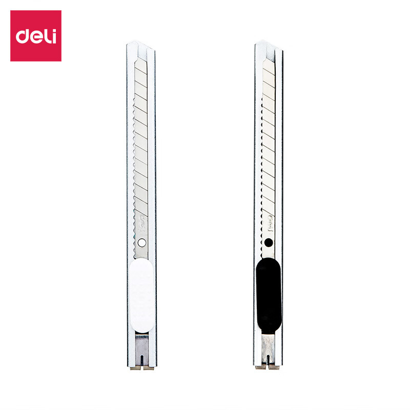 得力（deli） DP503 美工刀 （单位：把） 黑色