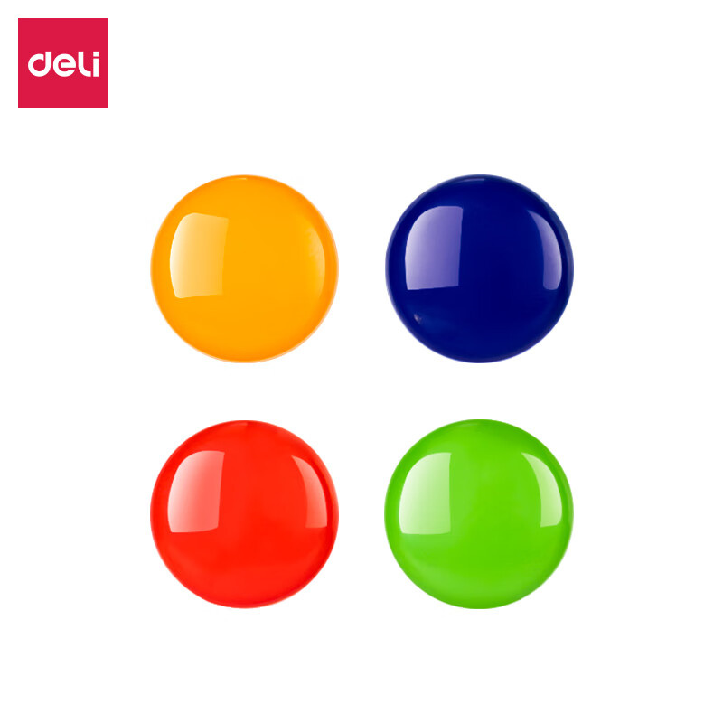 得力（deli） DP306 白板磁钉 φ30mm 48粒/筒 （单位：筒） 混色