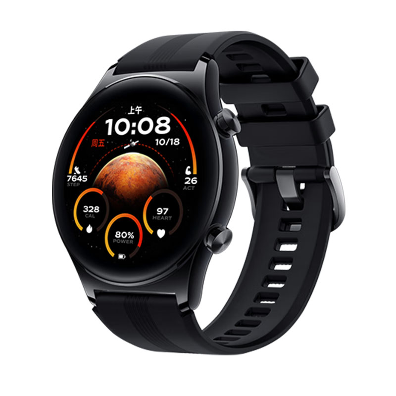 荣耀（HONOR） MUS-B19 手表GS 4 14天超长续航 （单位：个） 黑色