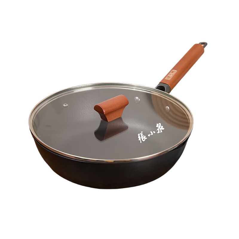张小泉 C32880100 家味精铁煎炒锅 30cm （单位：个）