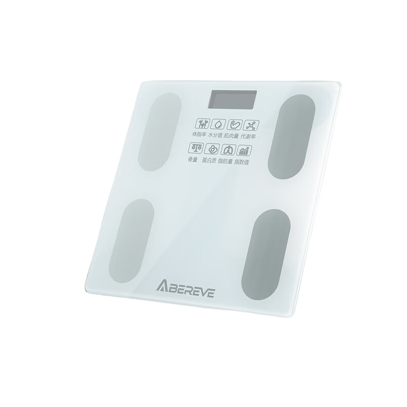 艾贝丽（AIBEILI） ABL-DTZ171 体脂秤 260*260*20mm （单位：个） 白色