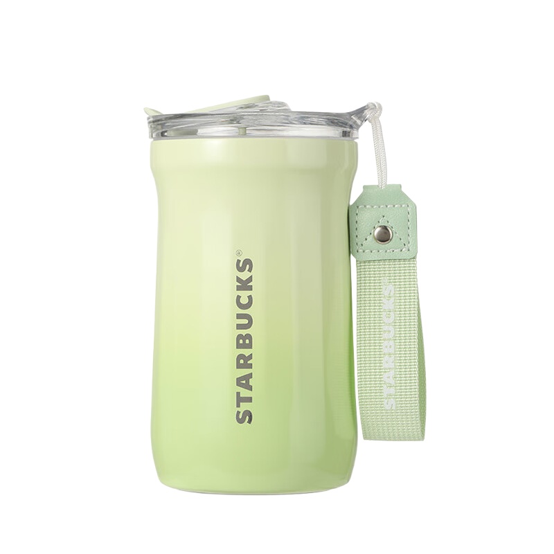 星巴克（Starbucks） 11168497 清新款菱纹咖啡杯 500ml （单位：个） 绿色