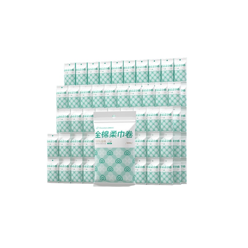 全棉时代 L码 全棉柔巾卷 150*100mm 40片/包 120包/箱 （单位：箱）