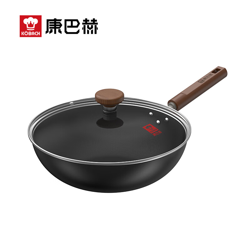 康巴赫（KBH） LPB-JX32C 甄选有钛不粘铁锅 32cm （单位：个）