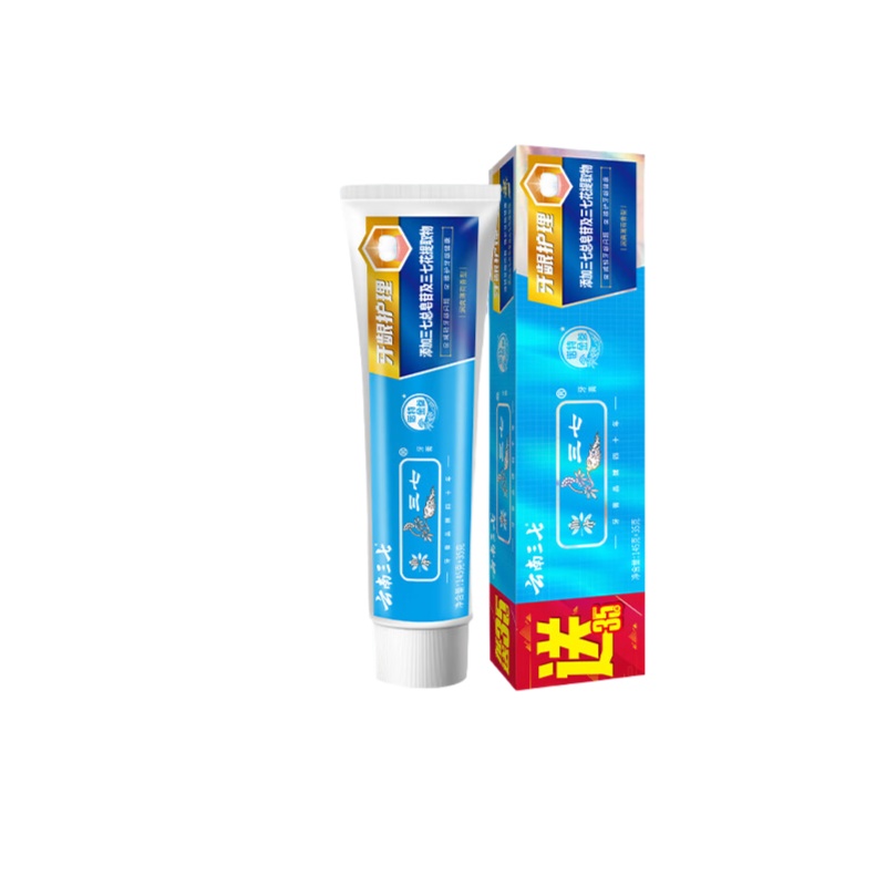 三七 舒爽薄荷香型 牙龈护理牙膏 145g+35g （单位：套）