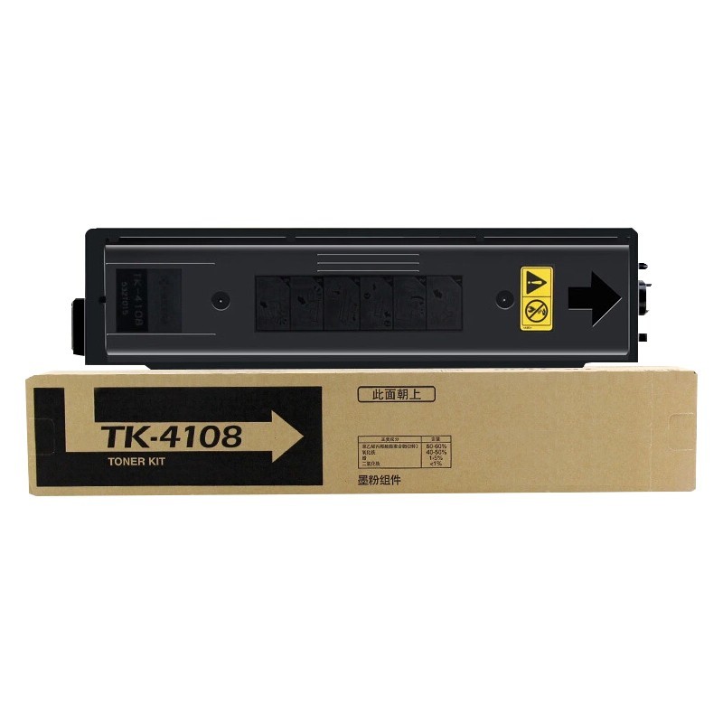 京呈 TK-4108 标准版粉盒 7200页 （单位：支） 适用京瓷TASKalfa 1800墨粉京瓷1801复印机碳粉盒京瓷4108硒鼓 黑色