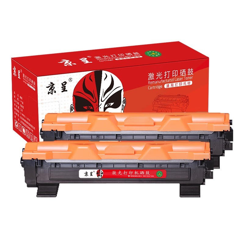 京呈 LT201 大容量粉盒套装 9000页 2支/套 （单位：套） 适用M7206联想M7206W硒鼓M2051 1851墨粉7216粉盒LJ2205 2206 黑色