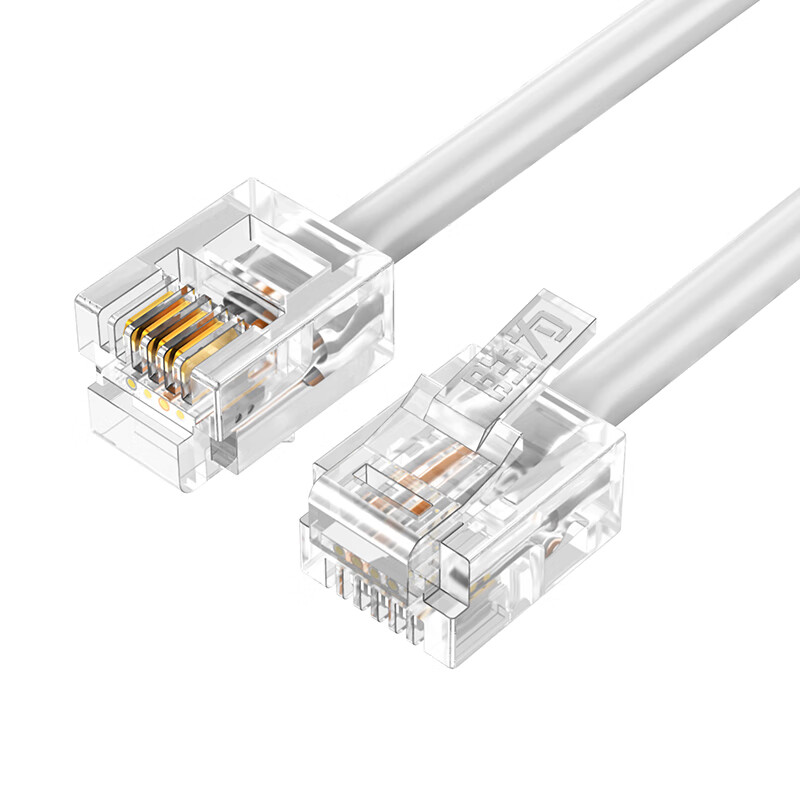 胜为（shengwei） ATC4100J 4芯单股纯铜电话连接线 10米 （单位：根）