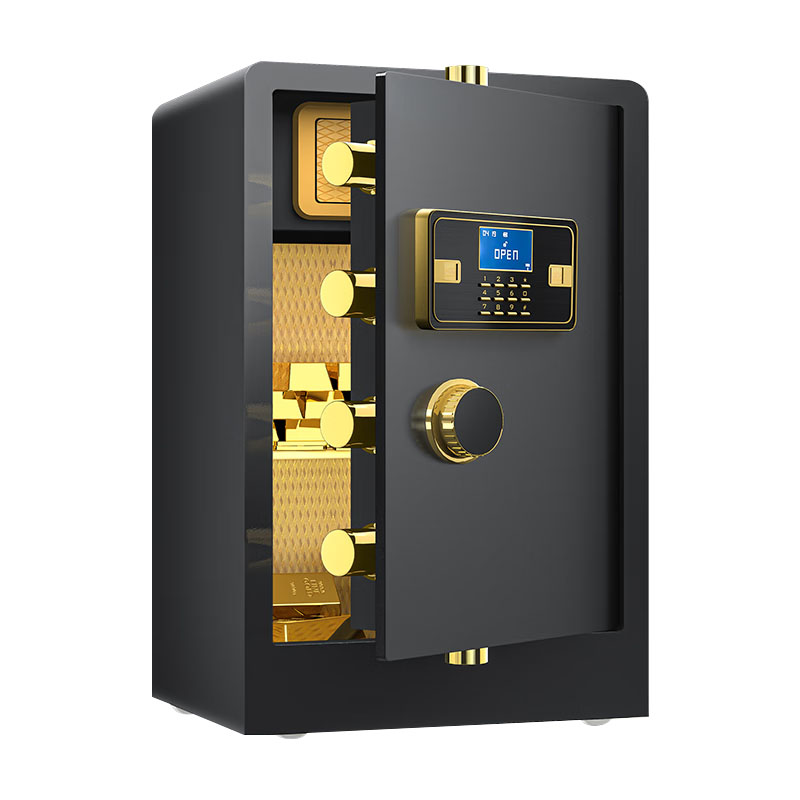 臻远 ZY50212019 全钢保险柜办公防盗保险箱 电子款 42*38*70cm （单位：台） 黑色