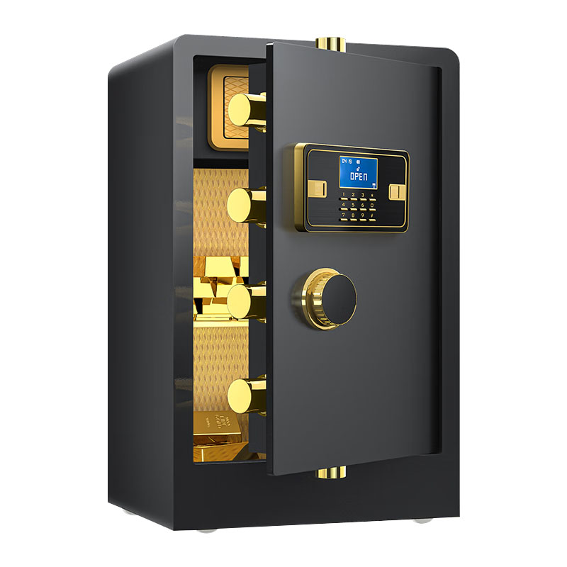 臻远 ZY50212023 全钢保险柜办公防盗保险箱 电子款 44*40*80cm （单位：台） 黑色