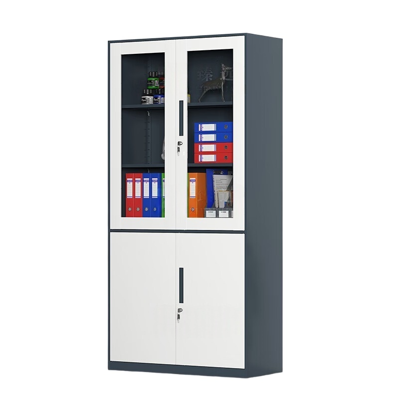 臻远 ZY50212014 窄边文件柜 大器械文件柜 90*40*185cm （单位：台） 灰白套色