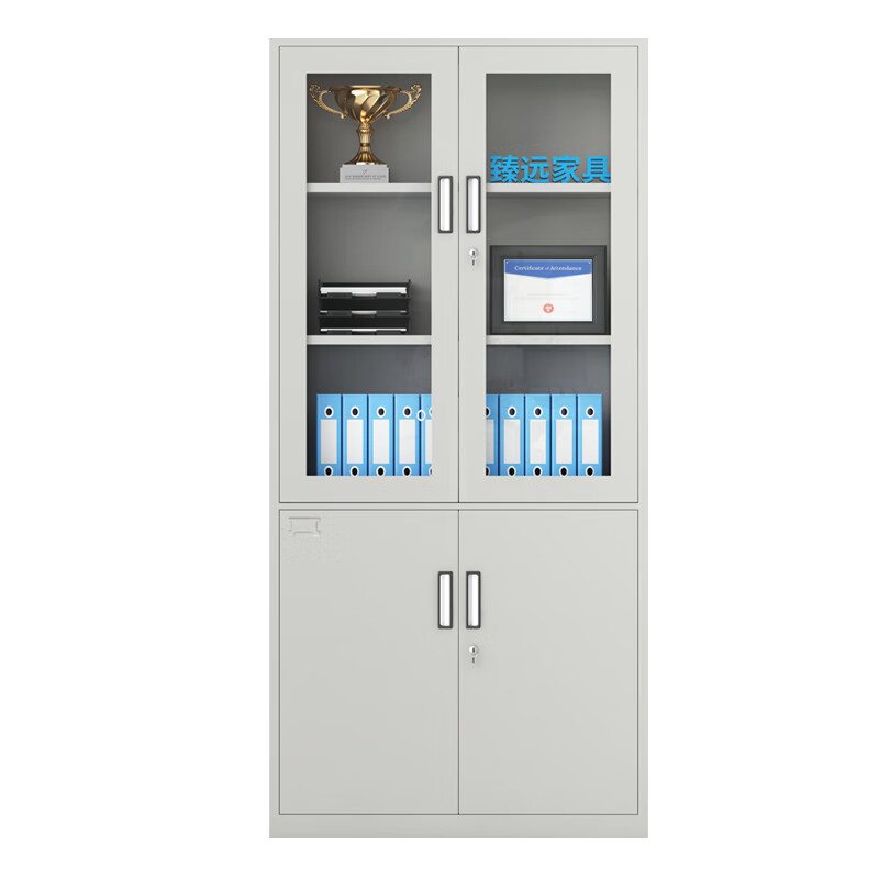 臻远 ZY-SY-03 文件柜档案柜 大器械文件柜 85*39*180cm （单位：台） 灰白色