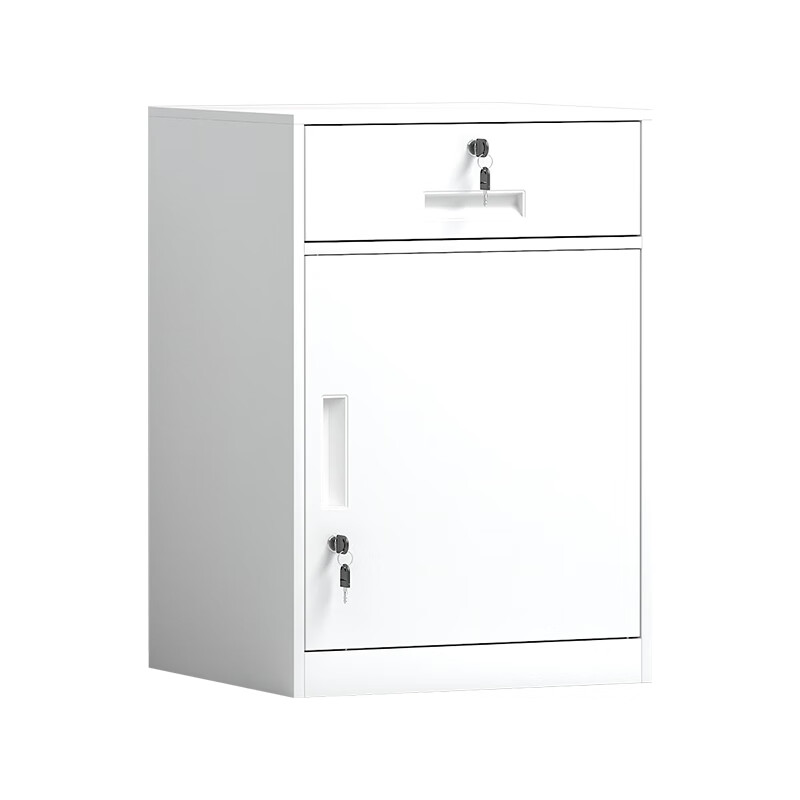 臻远 ZY5052334 钢制活动柜 一抽 44*39*65cm （单位：台） 白色