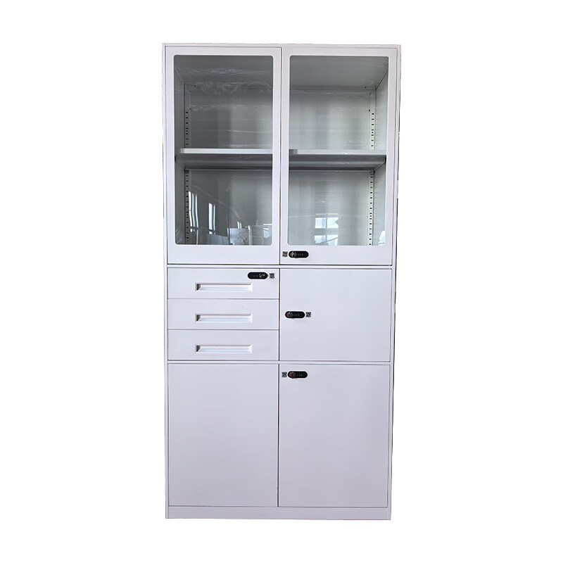 臻远 ZY5052353 偏三斗文件柜密码锁 90*40*185cm （单位：台） 白色