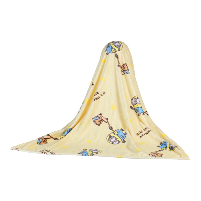 小黄人（MINIONS） CJF050051 BOB+TIM系列-舒绒毯 100*140cm （单位：床）