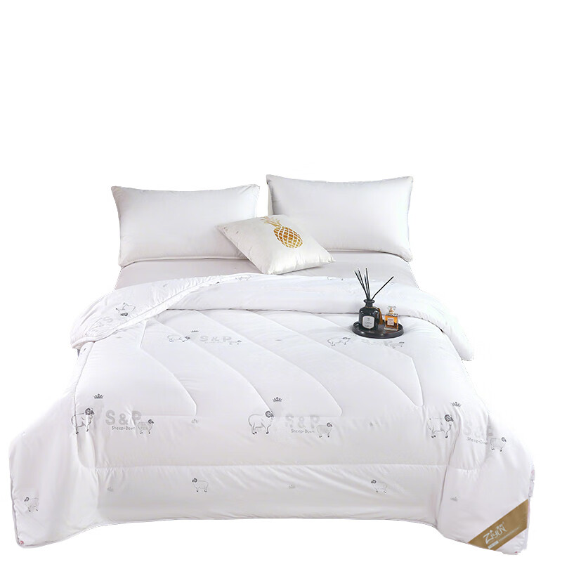 紫韵 ZY-YJ18209 新西兰羊毛被 200*230cm 3000g （单位：床）