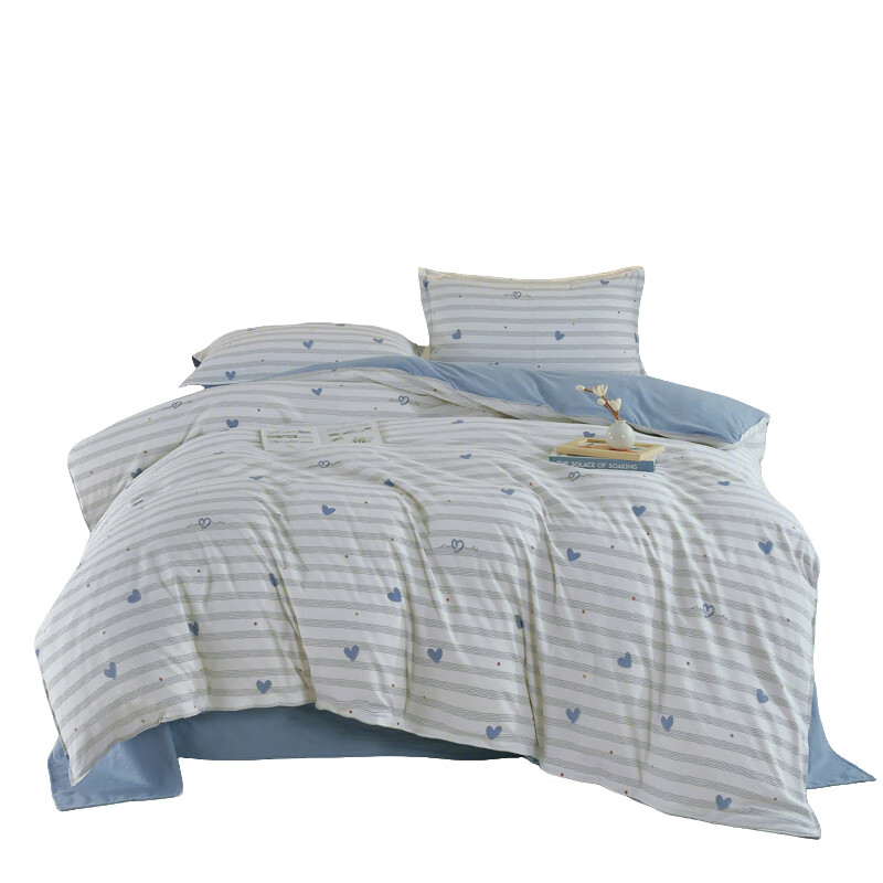 紫韵 ZY-YJ18203 春风十里双层纱四件套 被套200*230cm/床单230*245cm/枕套50*80cm*2 （单位：套）