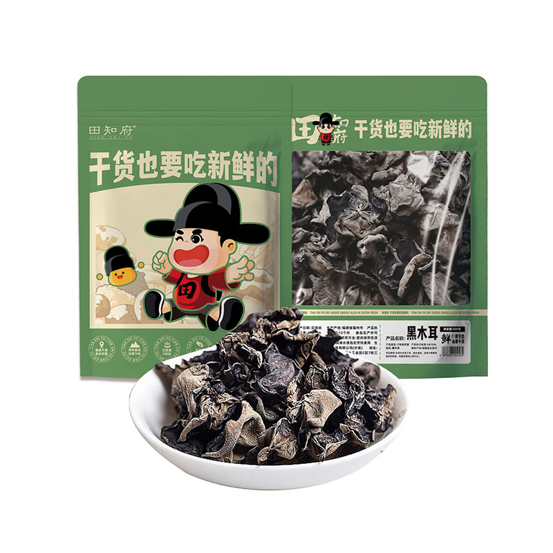 田知府 袋装 黑木耳 500g （单位：袋）