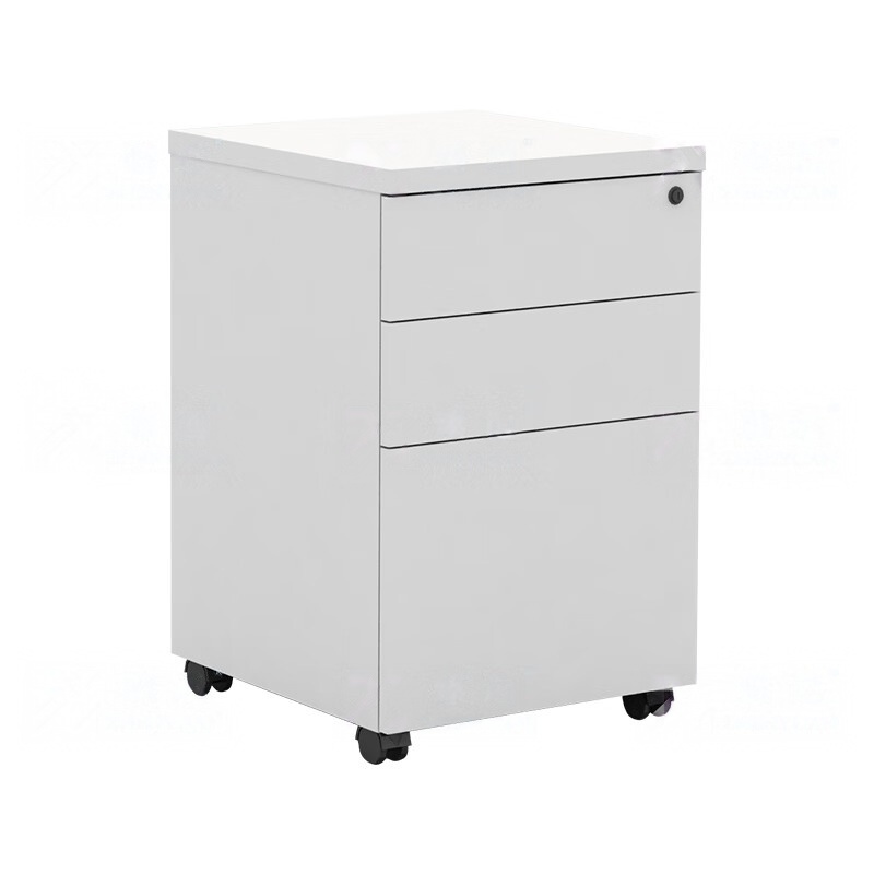 臻远 ZYGW-019 活动柜三抽矮柜 W400*D430*H600mm （单位：组） 晨曦白
