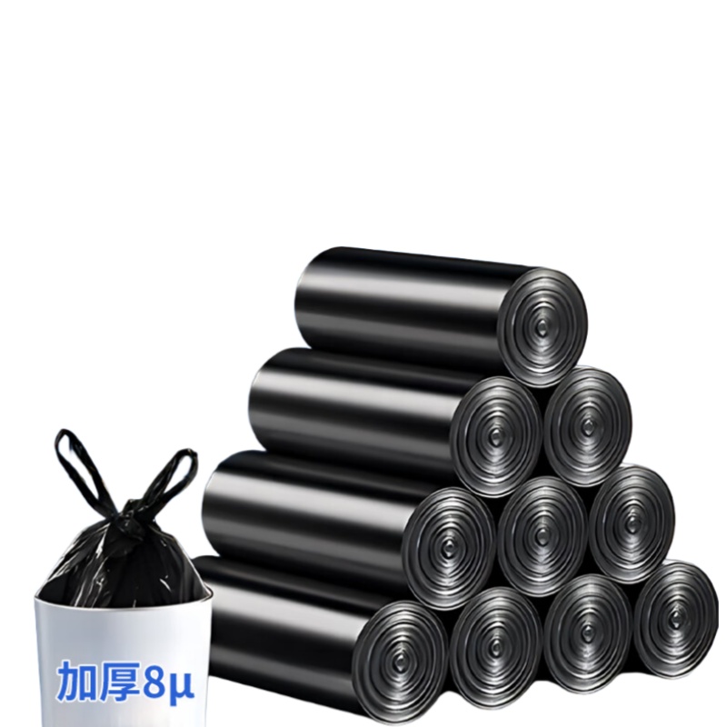 苏诺 50*60cm 大号垃圾袋 双面1.6丝200只 10卷/包 （单位：包） 黑色