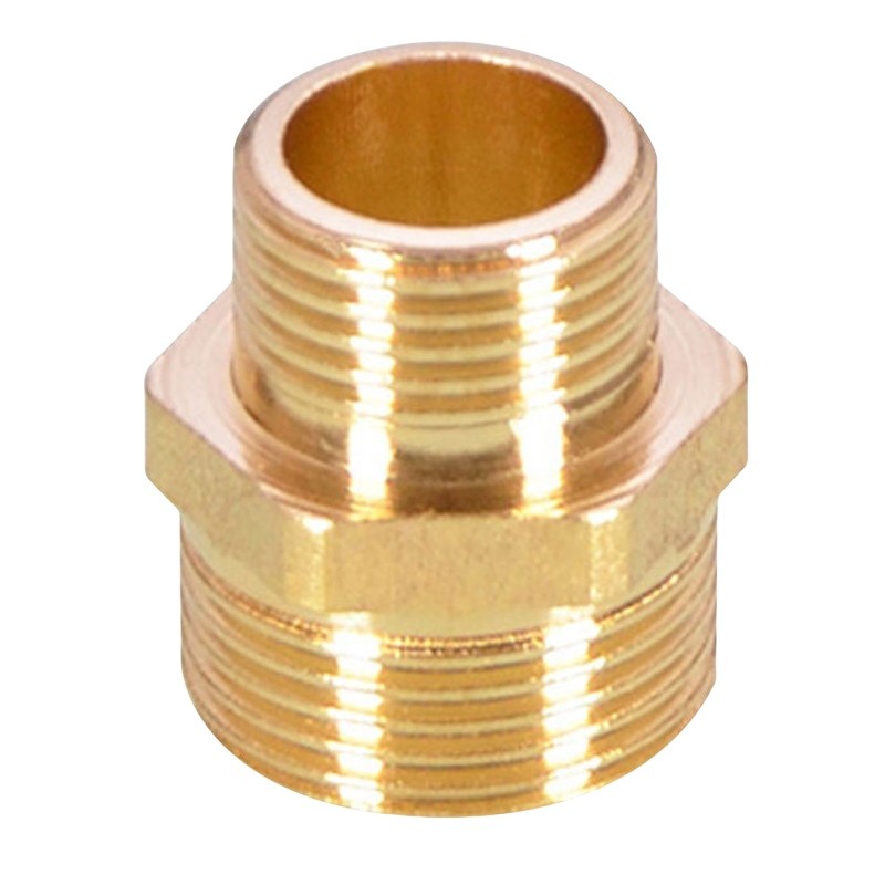 宝金 异径对接 铜双外丝直接接头 6分转4分 （单位：个）