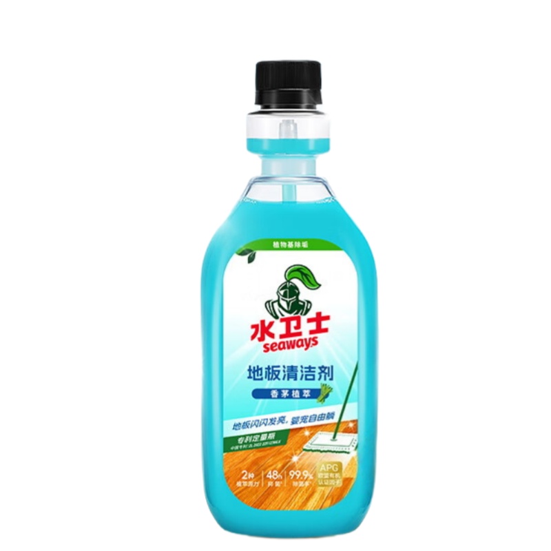 水卫仕（seaways） 香茅 地板清洁剂 500ml （单位：瓶）