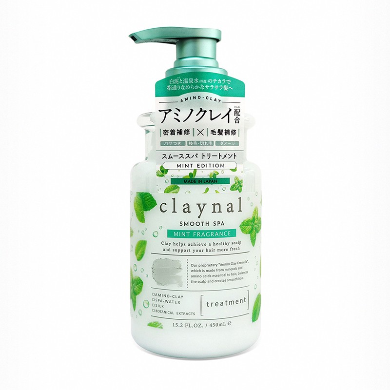 蓬派（CLAYNAL） 薄荷 氨基酸柔亮清爽护发素 450ml （单位：瓶）