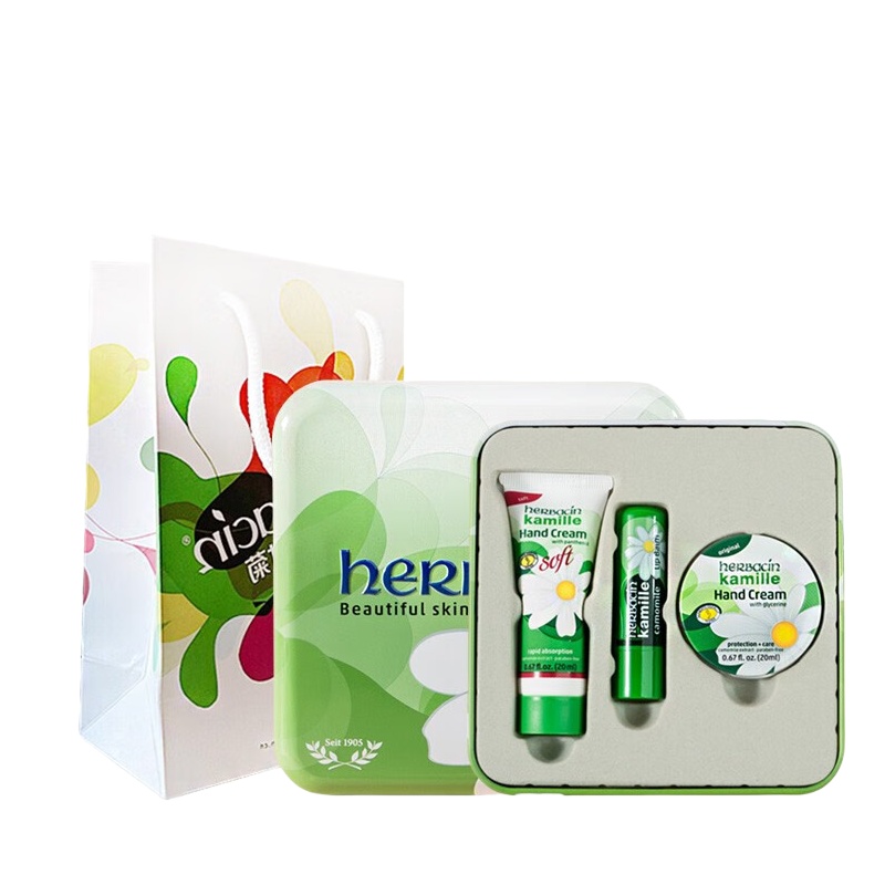 小甘菊 礼盒装 纪念礼盒 唇膏4.8g +护手霜20ml+20ml （单位：组）