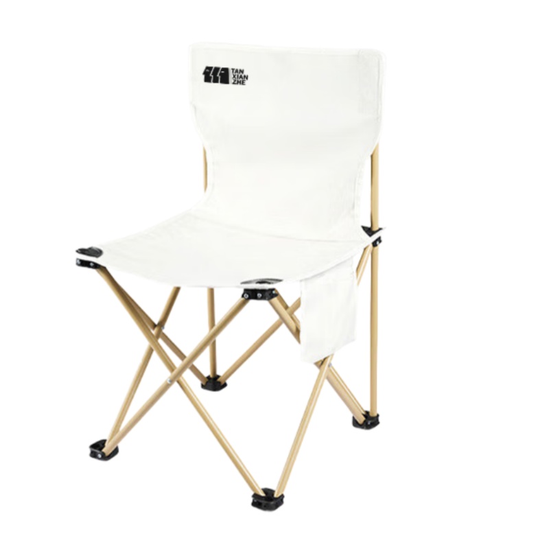 探险者 TXZ-HB-7563 折叠椅 39*39*65cm （单位：个） 米白
