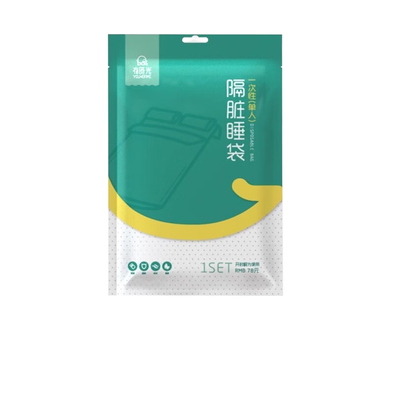 有时光 一次性 睡袋 150*250cm （单位：套） 白色