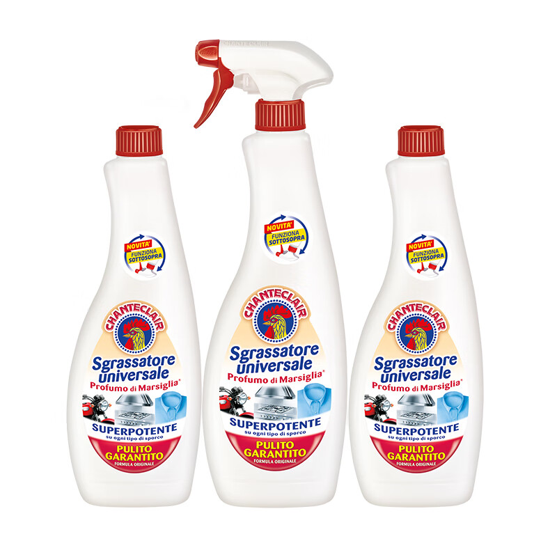 大公鸡管家 马赛香 多能油污净 600ml/瓶 3瓶/组 （单位：组）