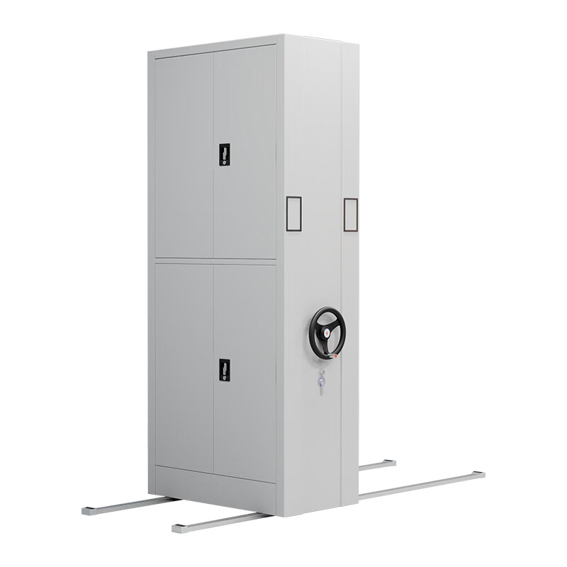 臻远 ZY-SY-55 移动手摇密集架 一列一组 100*56*236cm （单位：组） 灰白色