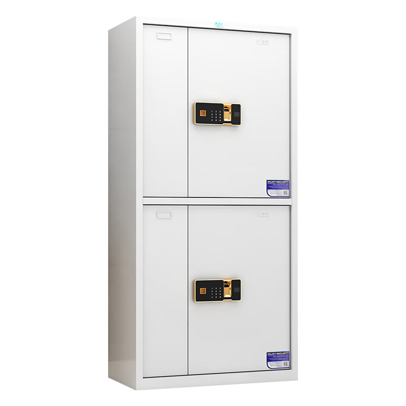 臻远 ZY-SY-255 常规通双节指纹锁保密柜 90*42*185cm （单位：台） 灰白色