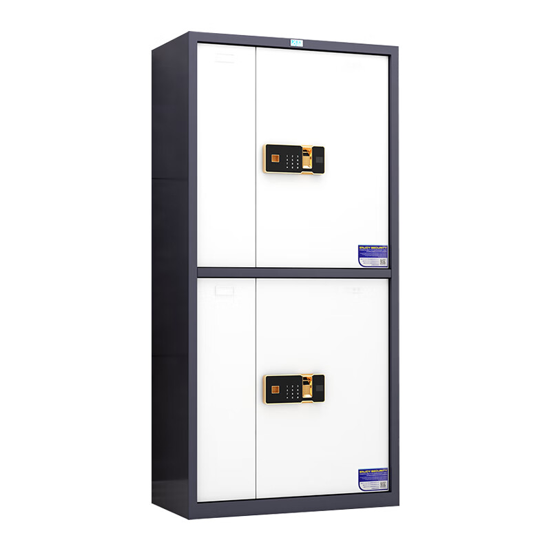 臻远 ZY-SY-259 通双节指纹锁保密柜 90*42*185cm （单位：台） 灰白套色